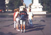 bei der Stadtbesichtigung