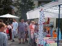 Werner beim Shoppen
